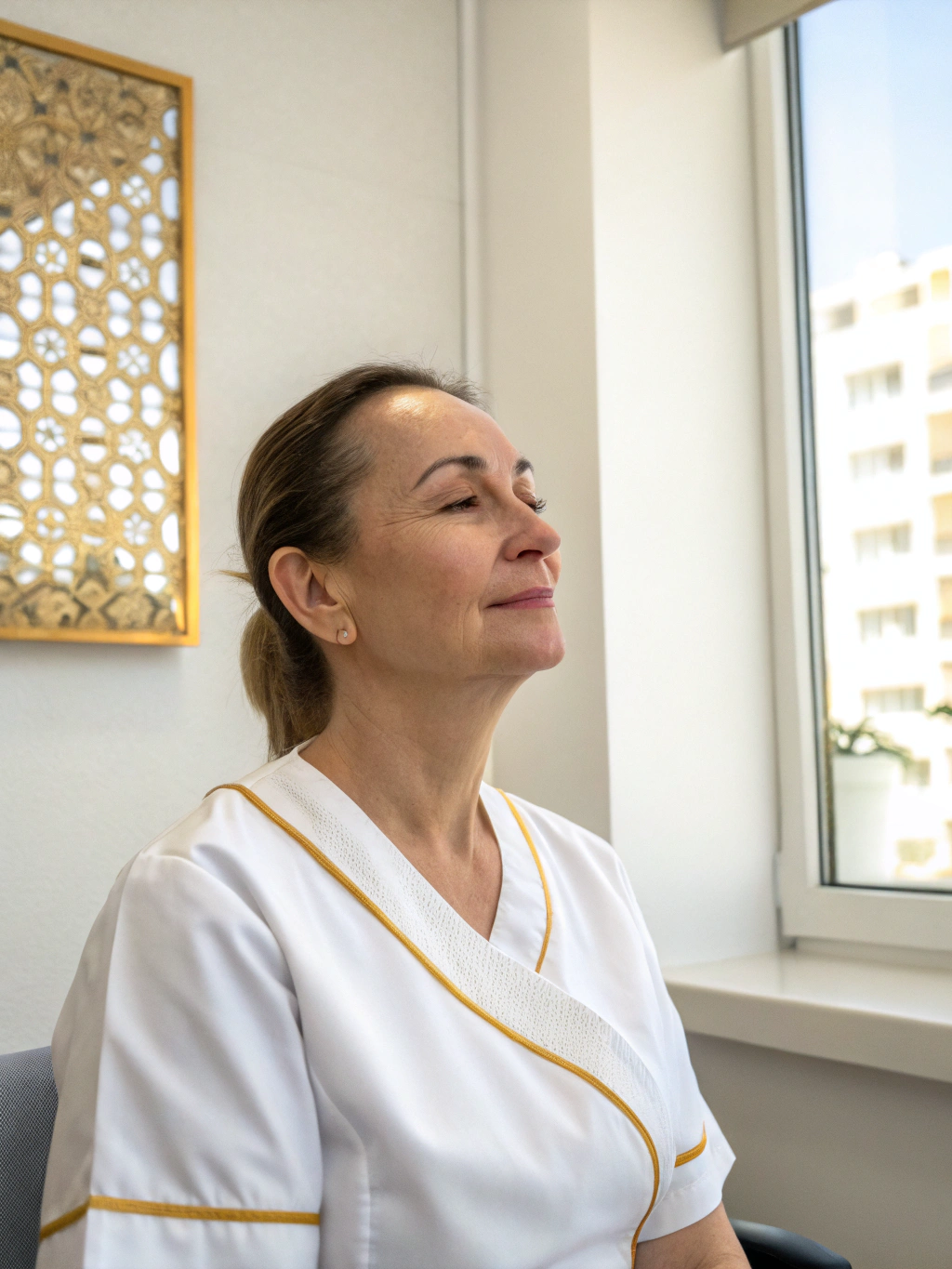 A luxury, private setting for a concierge aesthetic appointment